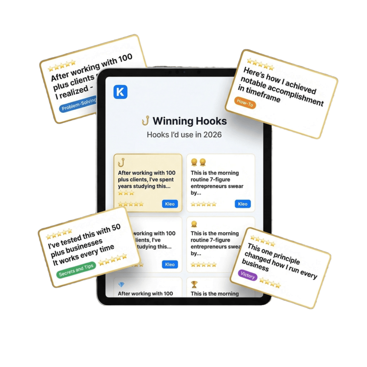 40+ Winning Hooks for LinkedIn Posts | Kleo